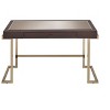 NicBex Home Office Desk 48" Modern Writing Desk with Wooden Desktop and Gold Metal Legs for Office, Study, Living Room - 2 of 4