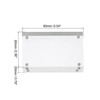 Unique Bargains Home Office Double-Sided Magnetic Acrylic Picture Frame - 2 of 4