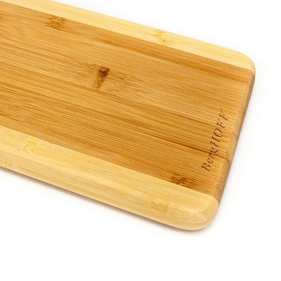 Bamboo Two-Toned Long Rectangular Cutting Board 14.7"