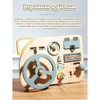 Paaaawaters Wooden Driving Simulator Toy for Toddlers – Portable Montessori Busy Board with Steering Wheel & Gear Shifter - 2 of 4