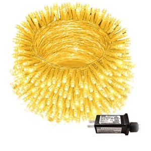 Itopfox 200 LED Warm White String Lights, 66ft Connectable Indoor Outdoor Twinkle Fairy Lights for Bedroom, Wedding, Tree, Yard, Patio, Classroom - 1 of 4