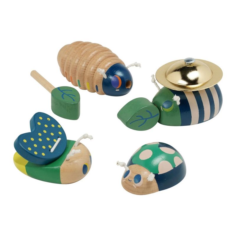 Manhattan Toy Folklore Bug Quartet 4-Piece Musical Wooden Toy Set for Toddlers, 3 of 7