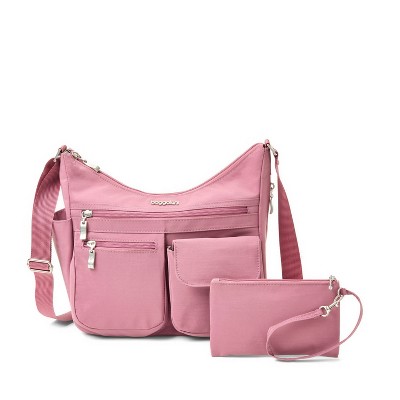 baggallini Women's Everywhere Bagg Crossbody Shoulder Bag with RFID Wristlet