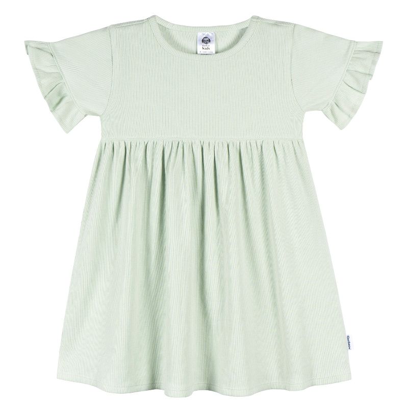 Gerber Toddler Girls' Short Sleeve and Sleeveless Dresses - 2-Pack, 2 of 8