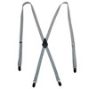 CTM Women's Elastic Clip-End 1/2 Inch Skinny Urban Suspenders - 3 of 4