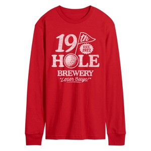 Men's - Instant Message - 19th Hole Brewery Long Sleeve Graphic T-Shirt - 1 of 3
