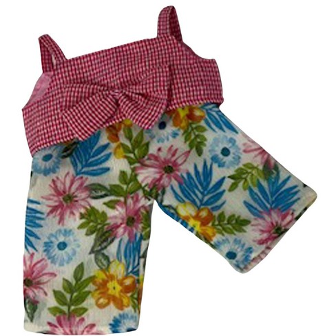 Doll Clothes Superstore Halter Top And Flower Pants Fits 15-16 Inch ...
