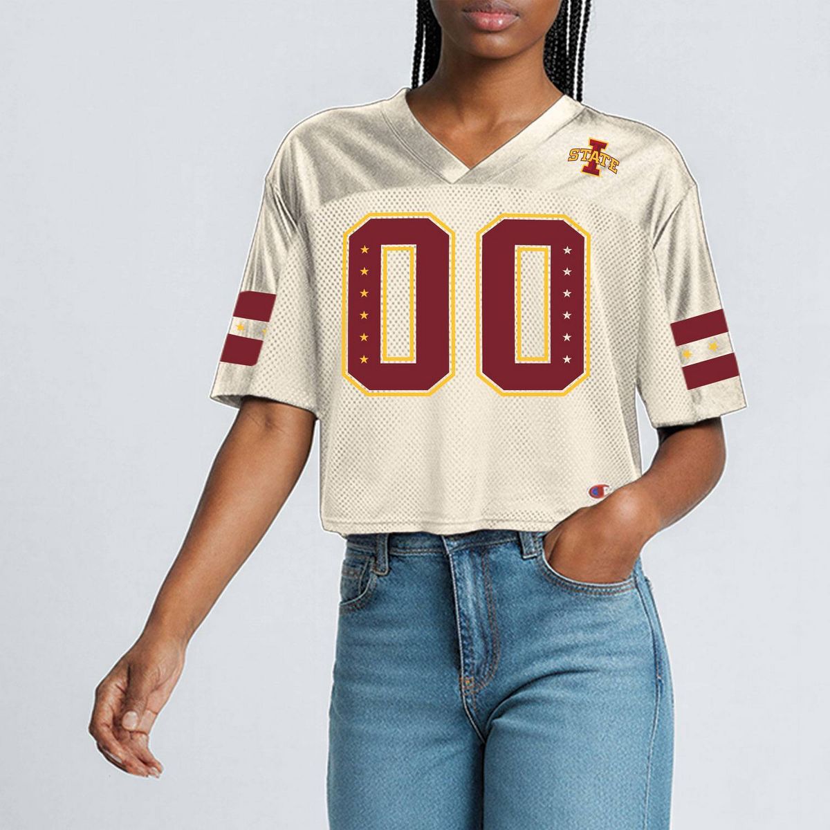NCAA Iowa State Cyclones Champion Women's Fashion Jersey - thumbnail 4