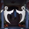 Joyfy 2Pcs 53" Halloween Bendable Tree Wrap Ghost,Hanging Decoration for Yard Outdoor Party Supplies, Halloween Ghost Decoration for Porch, Fireplace - 2 of 4