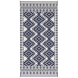 Aghana Digitals Foldable Reversible Outdoor Rug, 9'x18' Polypropylene Waterproof with Carry Bag, - 1 of 4