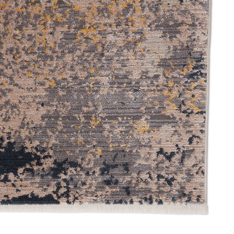 Trevena Abstract Area Rug Gray/Gold - Jaipur Living, 4 of 6