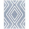 Hauteloom Amala Blue Washable Rug - 2 of 4