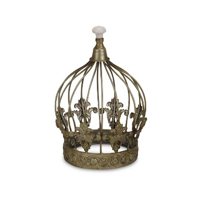 Cheung's Elania Silver Crown Table Décor