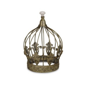 Cheung's Elania Silver Crown Table Décor - 1 of 3