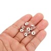 Unique Bargains Rhinestone Small Round Bulk Glass Spacer Beads for Jewelry Making 100 Pcs - 3 of 4