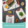 July Home Plastic Cutting Board Set of 3, Dishwasher Safe with Juice Grooves and Non-Slip - 4 of 4