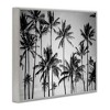 Stupell Industries Black & White Palm Trees Skyline Framed Giclee Art - 2 of 4