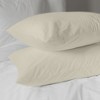 Classic Cool & Crisp 100% Cotton Percale Pillow Case Set - 3 of 3