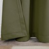 Classic Modern Solid Room Darkening Semi-Blackout Curtains, Grommets, Set of 2 by Blue Nile Mills - 3 of 4