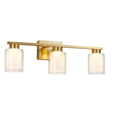Artcraft Lighting Saville 3 - Light Vanity in  Brass