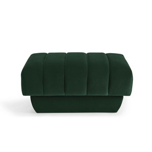MINIMORE Modern Style Upholstered Charlotte Ottoman - 1 of 4