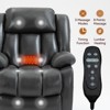 KTMBDW Oversized Power Lift Recliner Chair,Electric Recliner Chair with Massage and Heating,Dual Motor Lift Recliner with Pockets - 2 of 4