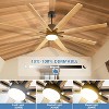 Sofucor 76'' Ceiling Fan with Lighted Industrial Smart Control Ceiling Fans - image 3 of 4