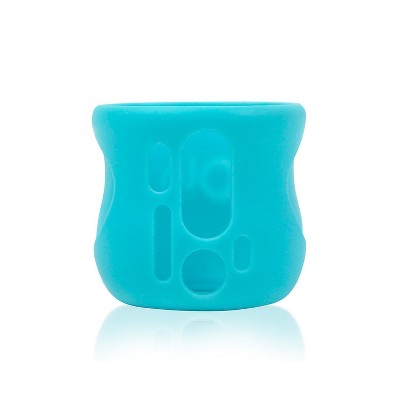 Olababy 4oz Bottle Sleeve - Blue (For Avent Natural Glass Bottles)
