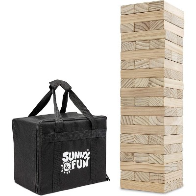 oversized wooden blocks