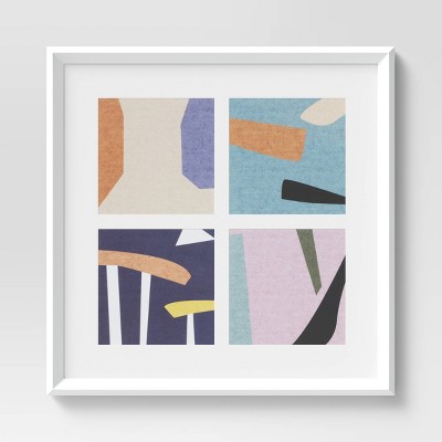 20" x 20" Colorful Windowpane Abstract - Project 62™