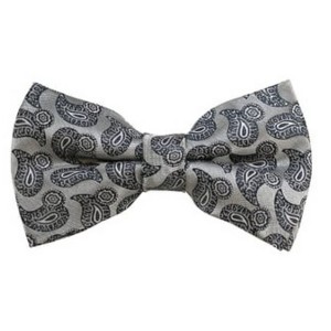 Men's Paisley Color 2.75 W And 4.75 L Inch Pre-Tied adjustable Bow Ties - 1 of 3