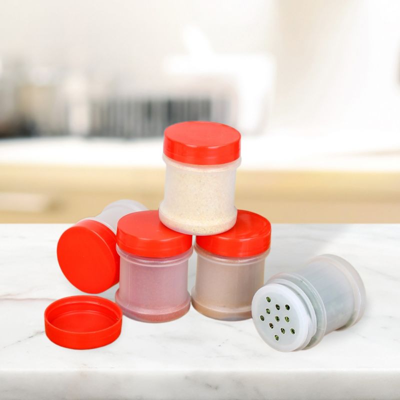Cornucopia Brands-Mini Plastic Spice Jars 2Tbs Capacity Bottles with Lids and Sifters 12pk, 2 of 9