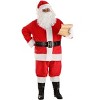 HalloweenCostumes.com Men's Deluxe Red Santa Claus Plus Size Costume - 3 of 4