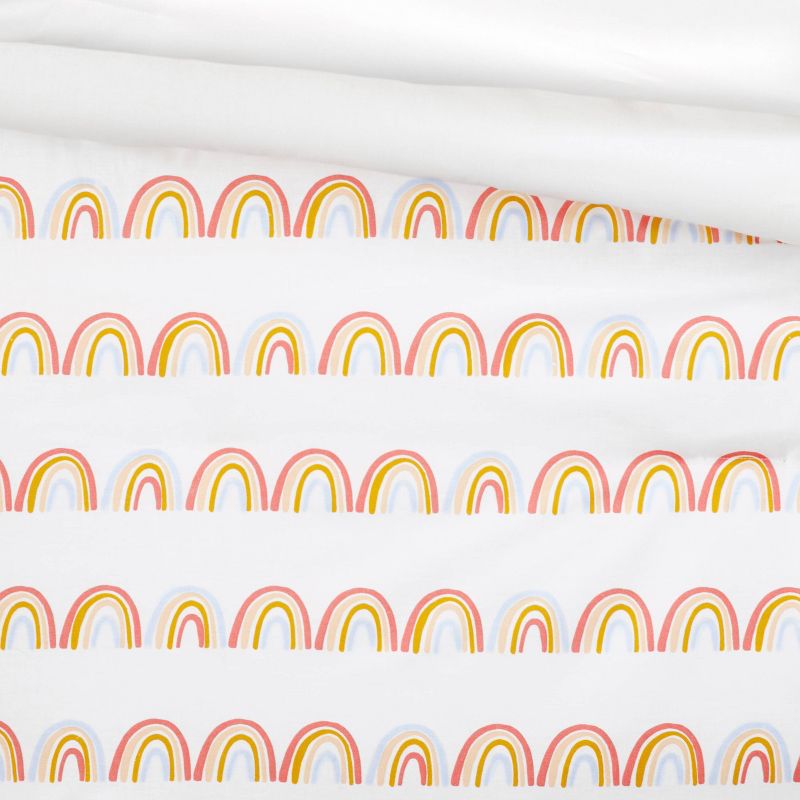 Toddler Rainbow Scallop Kids&#39; Comforter - Pillowfort&#8482;, 4 of 7