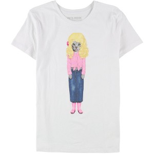 Elevenparis Mens Country Cat Graphic T-Shirt - 1 of 2