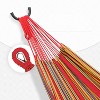 SUGIFT 2-Person Portable Brazilian-Style Cotton Double Hammock with Stand Set with Storage Bag - image 4 of 4