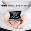 Big Dot of Happiness Light Blue Grad - Best is Yet to Come - Favor Gift Boxes - Light Blue Graduation Party Petite Pillow Boxes - Set of 20 - 3 of 4