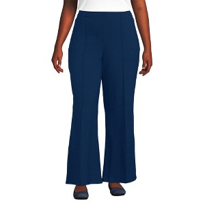 Lands' End Women's Starfish High Rise Palazzo Pants - 1 of 3