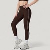 Anna-Kaci Active Women's Contoured Seam Activewear Leggings with Stretch Fit and Full Length - 2 of 4