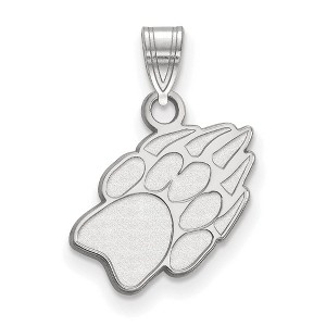 Black Bow Jewelry Sterling Silver Wisconsin Badgers NCAA Small Pendant - 1 of 3