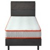 Dexmalle Twin Foam Spring Mattress with Motion Isolation & Pressure Relief for Twin Bed Frames - 3 of 4
