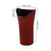 Unique Bargains Car Trash Can with Hook Hanging 1 Pc - 3 of 4