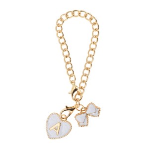 Unique Bargains Heart Bow Water Cup Pendant 1 Pc - 1 of 4