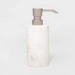Marble Soap/Lotion Dispenser White - Threshold™
