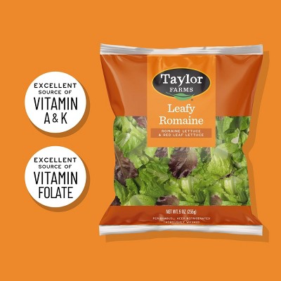 Fresh Taylor Farms Leafy Romaine Lettuce - 9oz