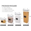 Paaaawaters 32pcs Airtight Food Storage Containers Set, BPA Free Plastic Kitchen and Pantry Organization Canisters with Lids for Cereal - 2 of 4