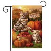 Briarwood Lane Fall Garden Flag 12x18 For Outdoor Fall Kittens Pumpkins For Fall Garden Flag Flags For Outside - 2 of 4
