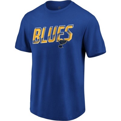  NHL St. Louis Blues Men's Engage Horizon Short Sleeve T-Shirt - XXL 