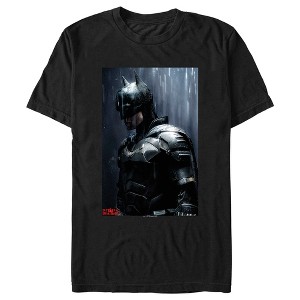 Men's The Batman In the Rain Poster T-Shirt - 1 of 4