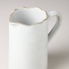Carved Edge Pitcher Cream - Hearth & Hand™ with Magnolia - 3 of 3